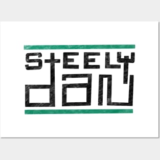 Steely Dan // Retro Vintage Typograpy Style Posters and Art